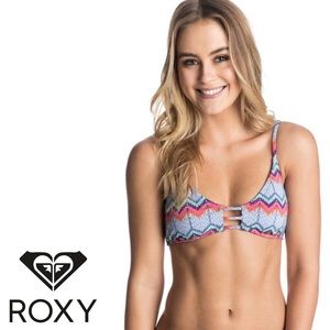 Roxy Colorful Bikini Top